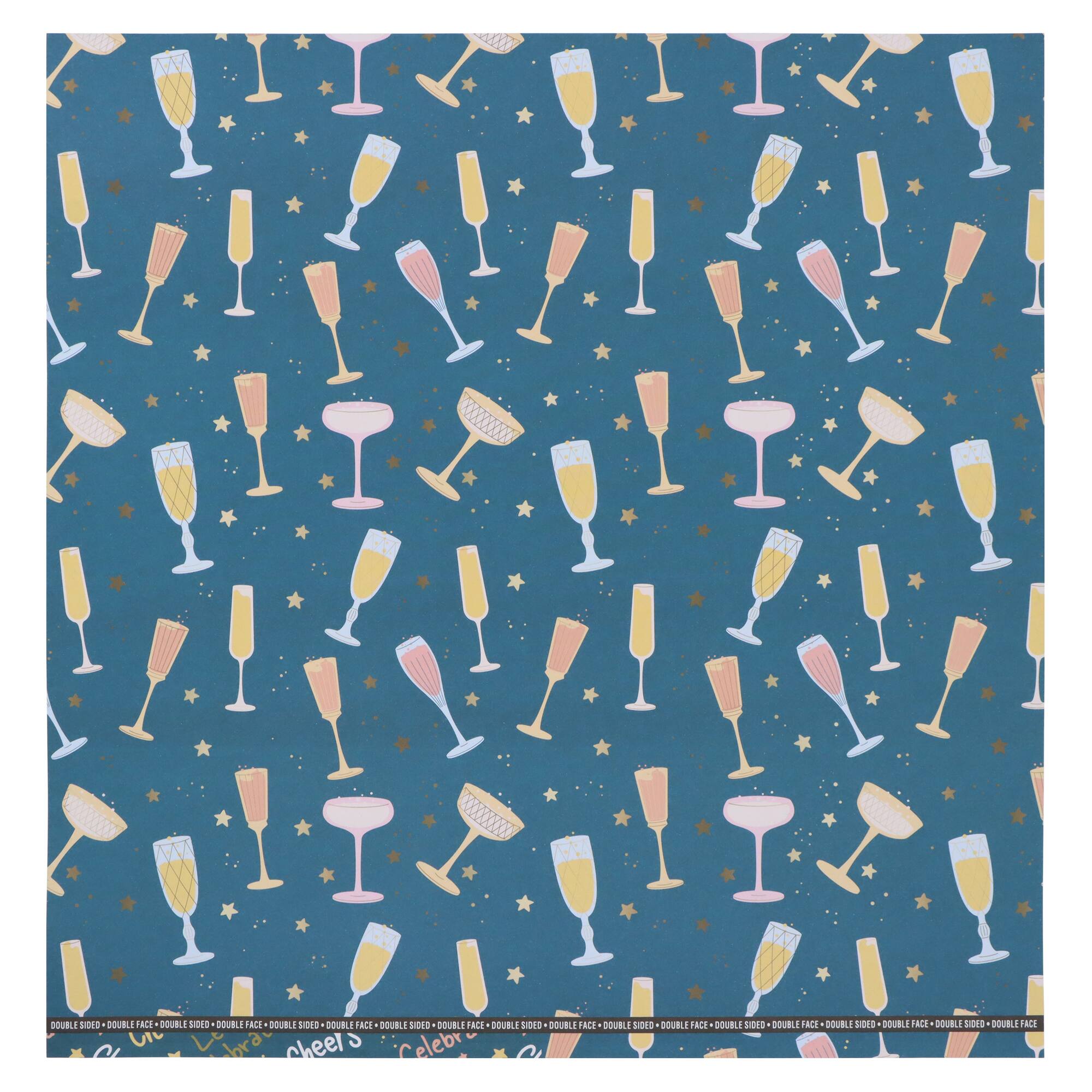 12" x 12" Double-Sided Cheers Cardstock Paper by Recollections™